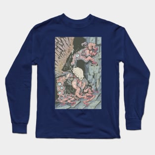 red raw cthulhu Long Sleeve T-Shirt